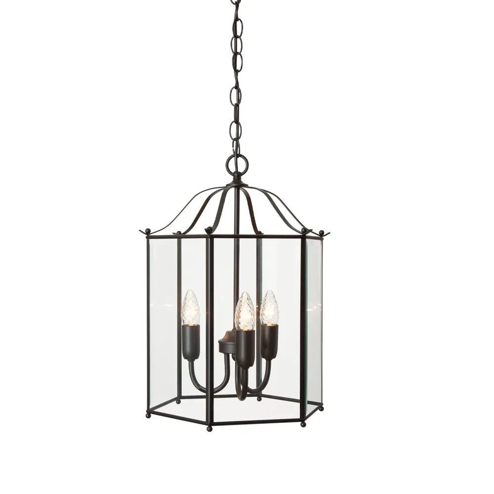 Konsthantverk Glimminge 3 pendel Ø41 cm Mat sort